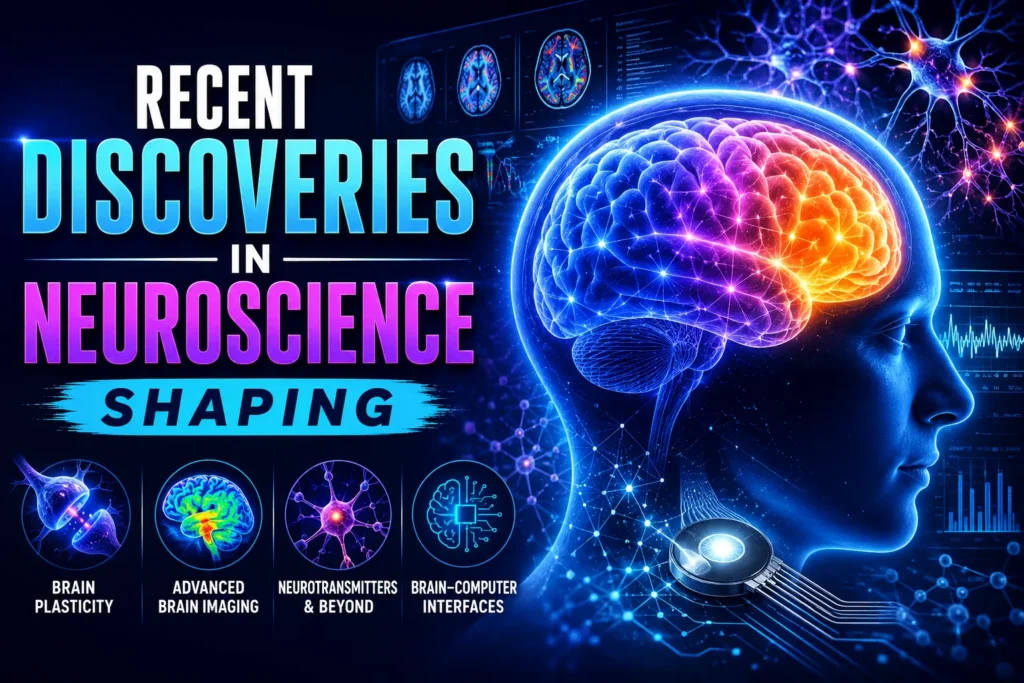 Futuristic neuroscience thumbnail with glowing brain scan, neural networks, and AI-inspired medical technology visuals.