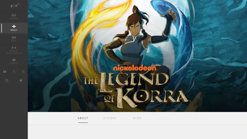 Avatar: The Legend of Korra Games Guide 2026 Promotional artwork for The Legend of Korra featuring Korra wielding water and fire elements against a dramatic blue backdrop.