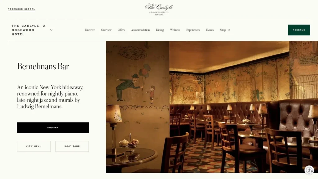 7 Best Date Spots NYC: A 2026 Guide for Every Vibe Cozy interior of Bemelmans Bar at The Carlyle, featuring mural-covered walls, leather booths, and warm lighting.