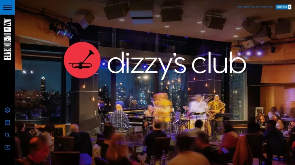 7 Best Date Spots NYC: A 2026 Guide for Every Vibe Live jazz performance at Dizzy's Club with diners, city skyline views, and stage lighting in a vibrant NYC venue.